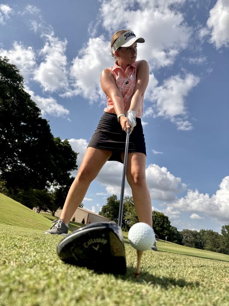 Lily Hyams junior golfer portrait